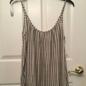 Black and White Patterned Sun Dress